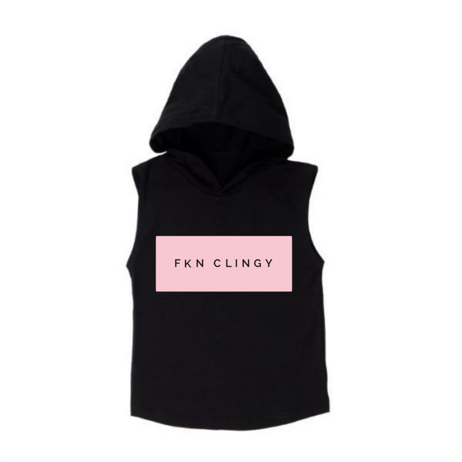 MLW By Design - FKN CLINGY™ Hoodie | Pink Print | Black or White