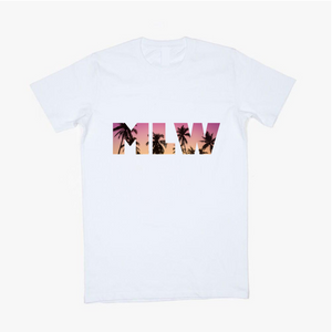MLW By Design - Sunset Mummy Tee | White or Black