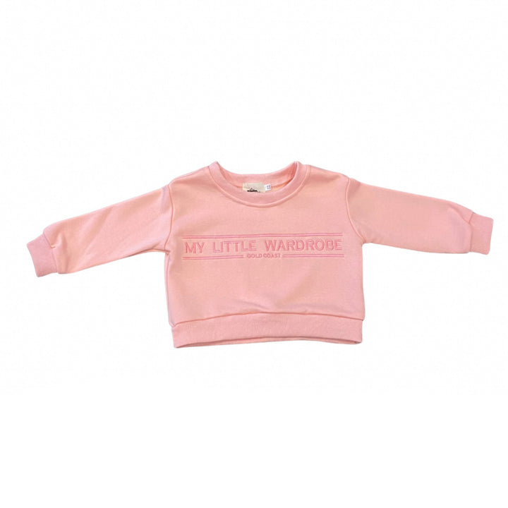 MLW By Design - 90’s Brand Sweat | Pink